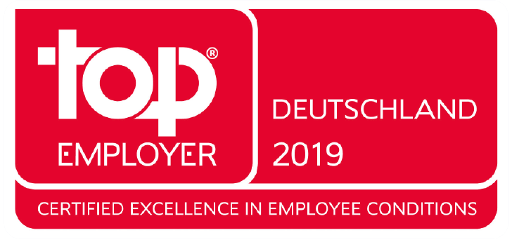 Top Employer Zertifizierung 2019